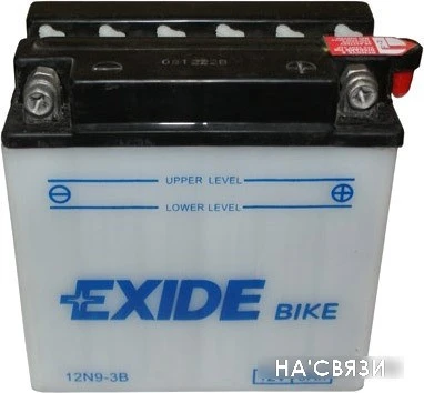 Мотоциклетный аккумулятор Exide Conventional 12N9-3B (9 А·ч)